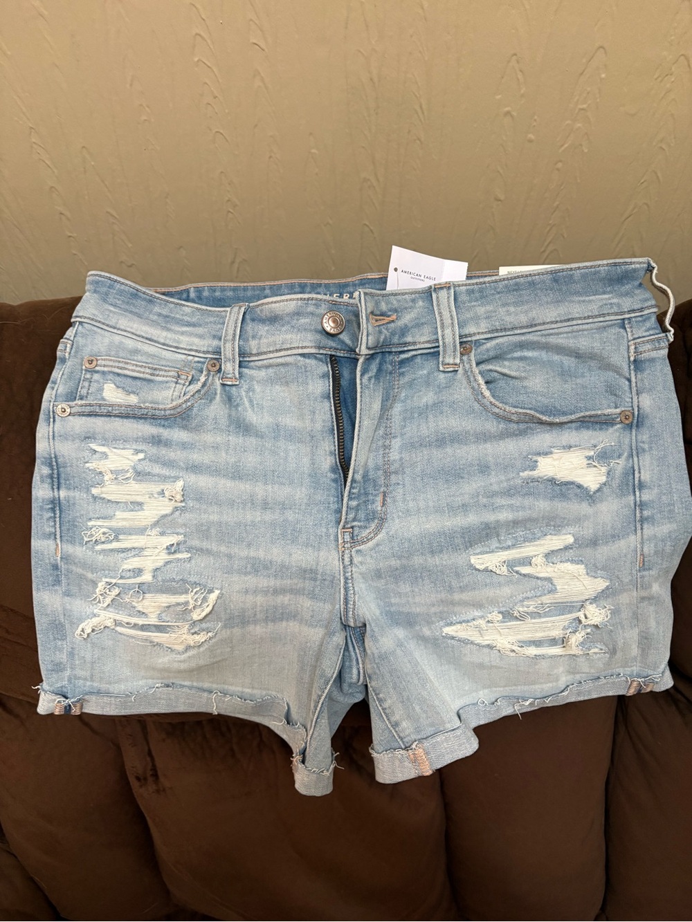 American eagle midi shorts